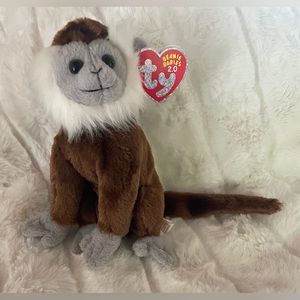 TY Beanie Babies 2.0 Jungle Monkey Plush 2008